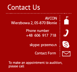 Dane teleadresowe avcon.com.pl